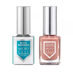 Micro Cell Colour & Repair Sandy Beach & 1 NAIL WONDER-TWIN PACK [MC452]
