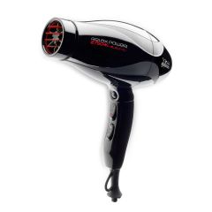 Gamma Piu Gamma Relax Power Ionic Black Hair Dryer (2350-2750W) [GMP106]