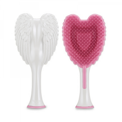 Tangle Angel Cherub 2.0 Detangling Hair Brush - Gloss White - Pink [TGA36]