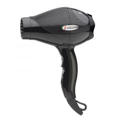 Gamma Piu Professional Hair Dryer E-T.C. Mini Black (Portable) [GMP130]