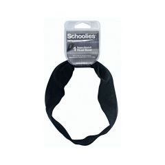 Schoolies Supa-Stretch Head Band Wicked Black [SCH144]