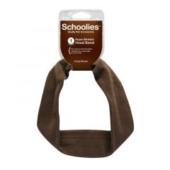 Schoolies Supa-Stretch Head Band Krazy Brown [SCH143]