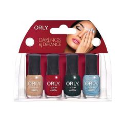 Orly Darlings Of Defiance Holiday 2017 Collection 4 Pcs Mini Kit [OLD28327]