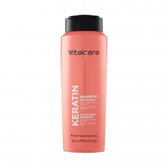 Vitalcare Keratin Oil Strengthening Shampoo 500ml [VC212]