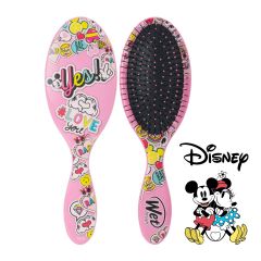 Wet Brush Original Detangler Hair Brush - Peace Love Mickey [WB311]