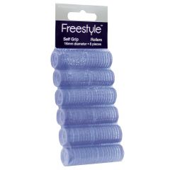 Freestyle Self Grip Rollers 16mm 6pc [FS62]