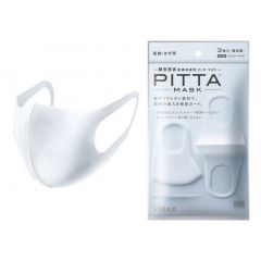PITTA MASK Regular White 3 Pc Pack [PIT204]