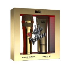 THE VOICE MEN GOLD SET 100ML + S/GEL 15**