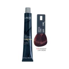 Lakme Chroma 5.50 Mahogany Light Brown 60ml [LKC550]