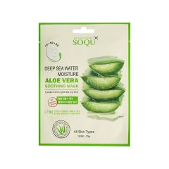 Soqu Deep Sea Water Aloe Vera Soothing Mask 23g [SOQU102]