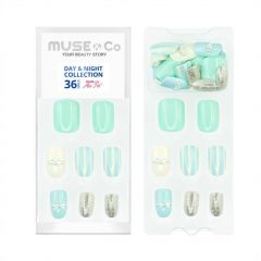 MUSE&Co Stick-On Gel 36 Nails - Joyful [MSCND0053AF]