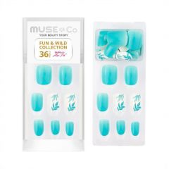 MUSE&Co Fun&Wild Collection 36 Nails - Tropical Vibe [MSCND0055]