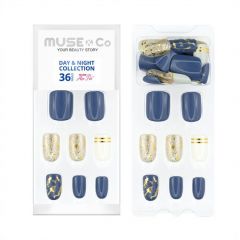 MUSE&Co Stick-On Gel 36 Nails - Hey Gorgeous! [MSCNG0013AF]