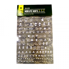 Bandi Nail Art Decal No.1 - Military Star**