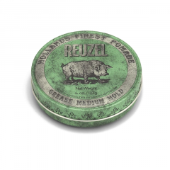 REUZEL Green Pomade Grease - 4OZ/113G [RZ204]