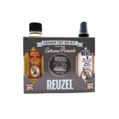 REUZEL Extreme Hold Groom Try Me Kit [RZ2181]