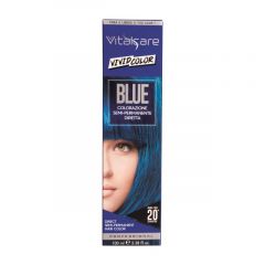 Vivid Color Semi-Permenant Hair Color Blue 100ml [VC512]