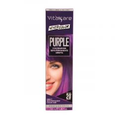 Vitalcare Vivid Color Semi-Permenant Hair Color Purple 100ml [VC513]