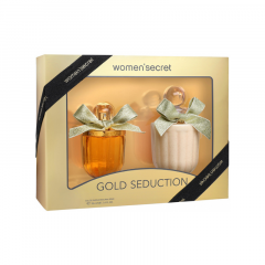 WOMEN SECRET Gold Seduction Gift Set EDP 100ml + Body Lotion 200ml [YW1224]