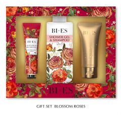 [BUY 1 FREE 1] BI-ES BLOSSOM ROSES BODY CARE SET [YU121]