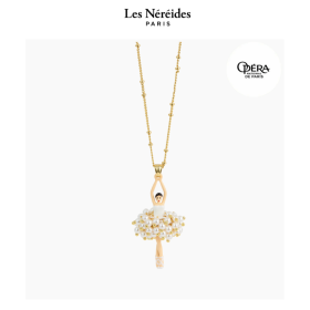 Les Néréides x OPÉRA Necklace Ballerina OPÉRA NATIONAL DE PARIS [LNAVDD359/1]