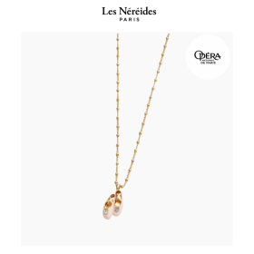Les Néréides x OPÉRA Necklace Ballet Slipper OPÉRA NATIONAL DE PARIS [LNAVOP303/1]