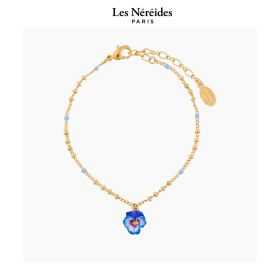 Les Néréides Bracelet Blue Pansy MILLE PENSEES [LNAMSO208/1]