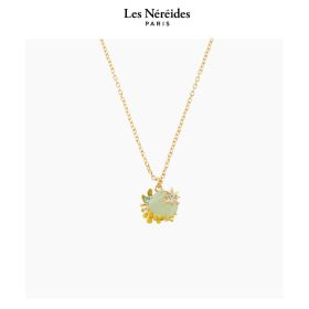 Les Néréides Necklace Mimosa and Star Arise NOTES DE COEUR [LNAQNC301/1]