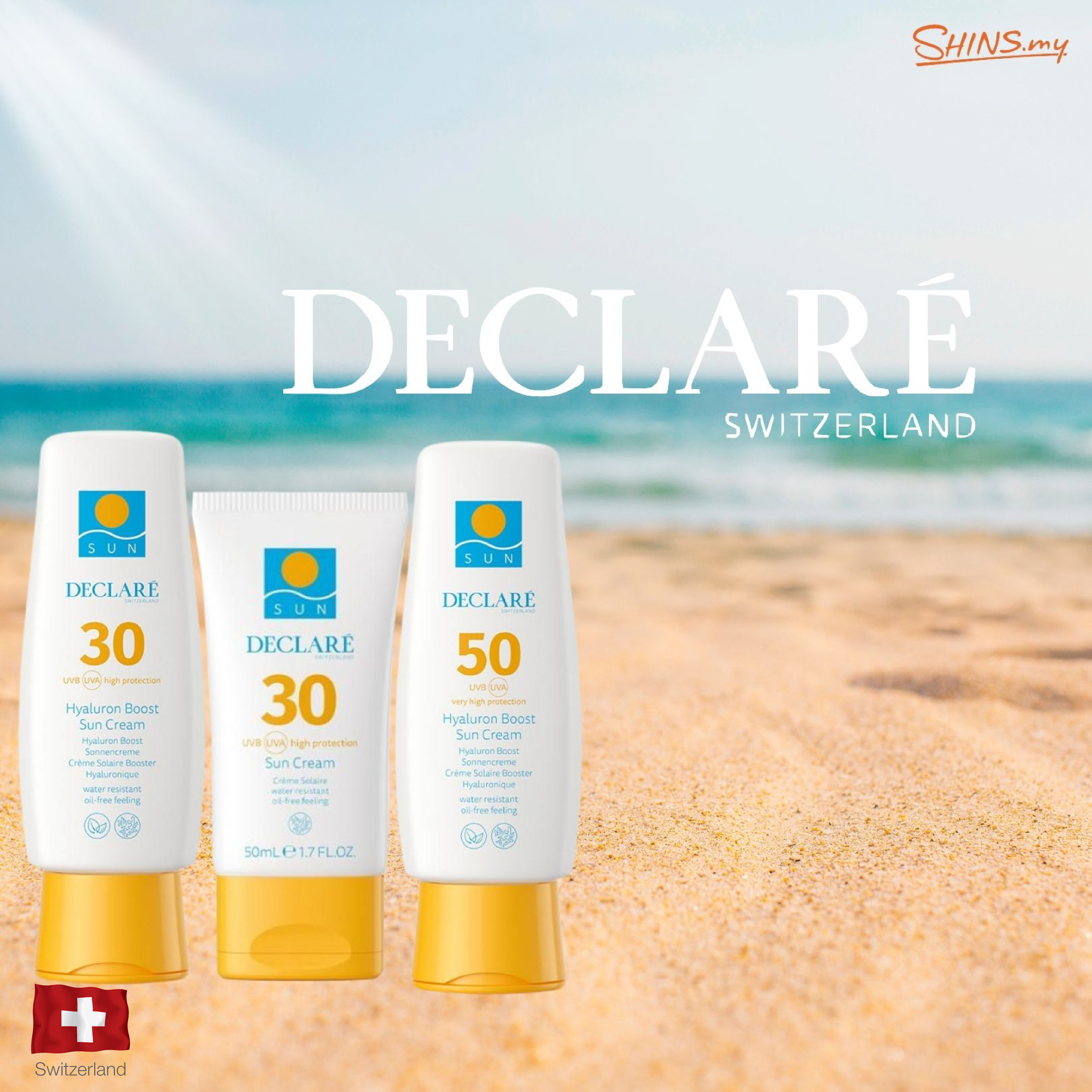 declare sunscreen 