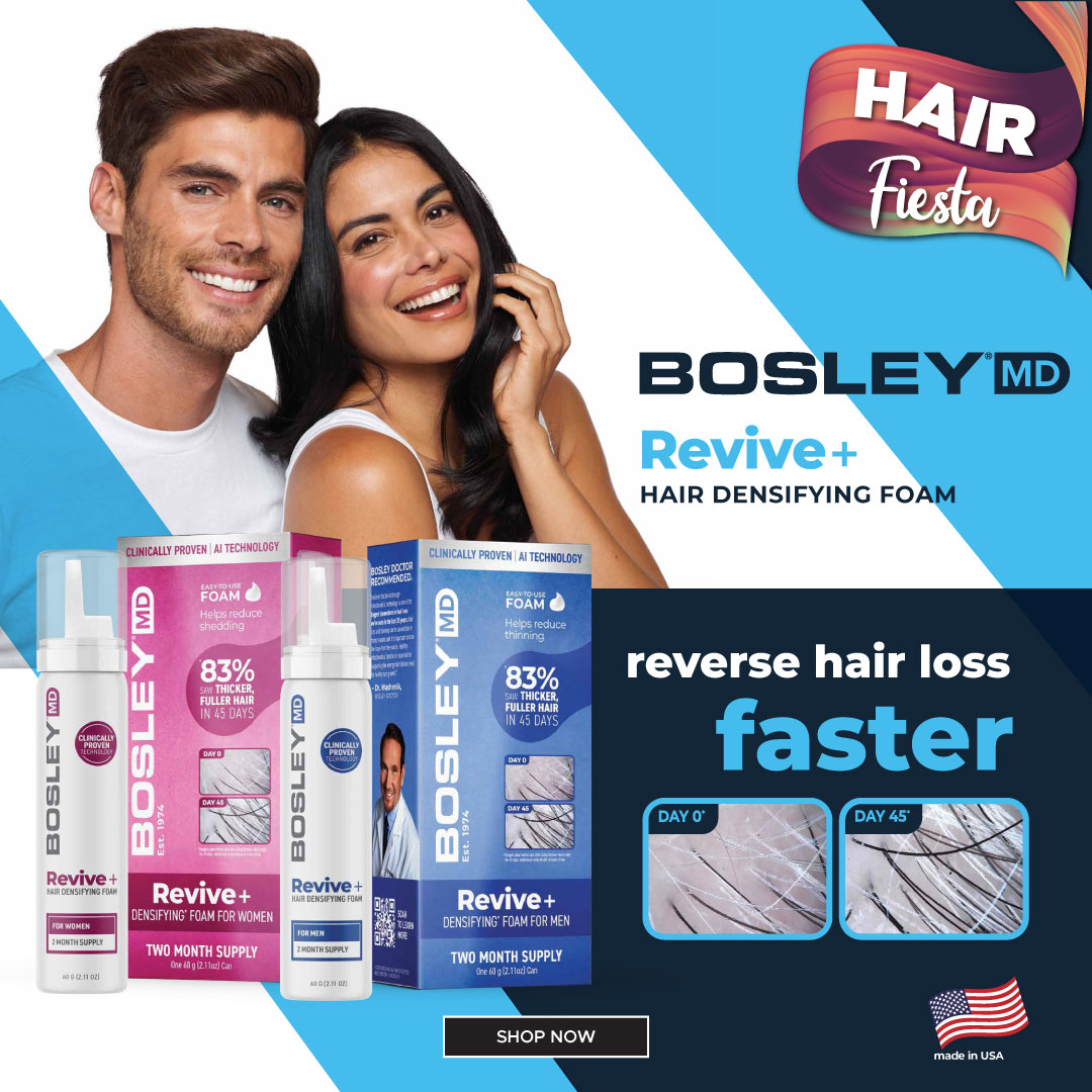 [Hair Fiesta] Bosley Hair Densifying Foam