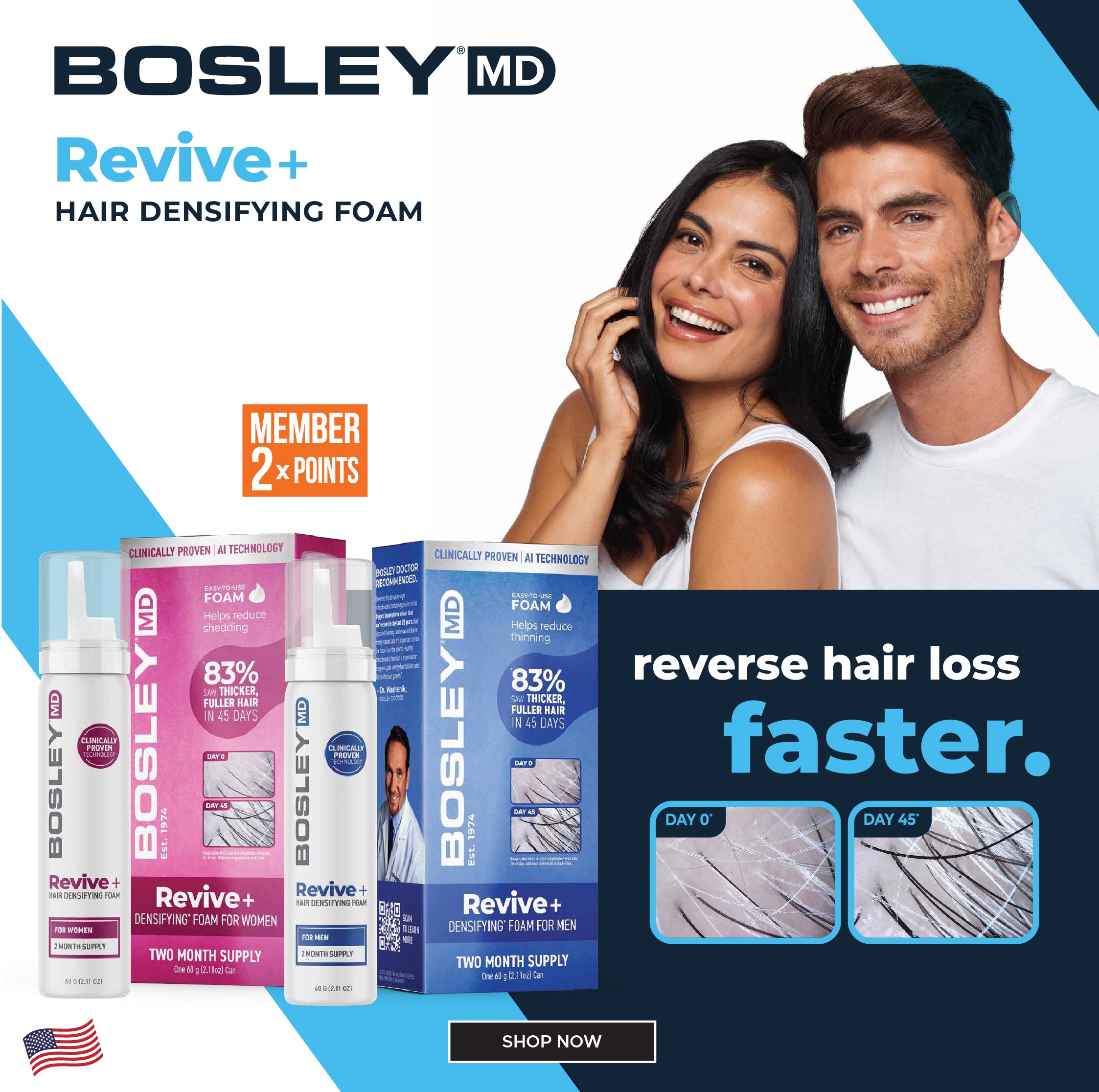 Bosley (2x points)
