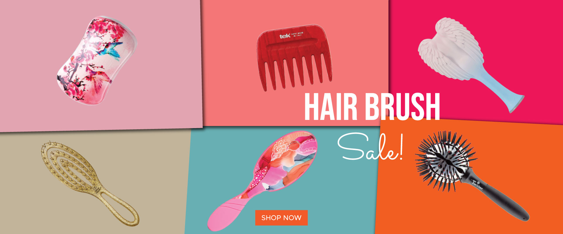 Hair Brush Sale Homepage