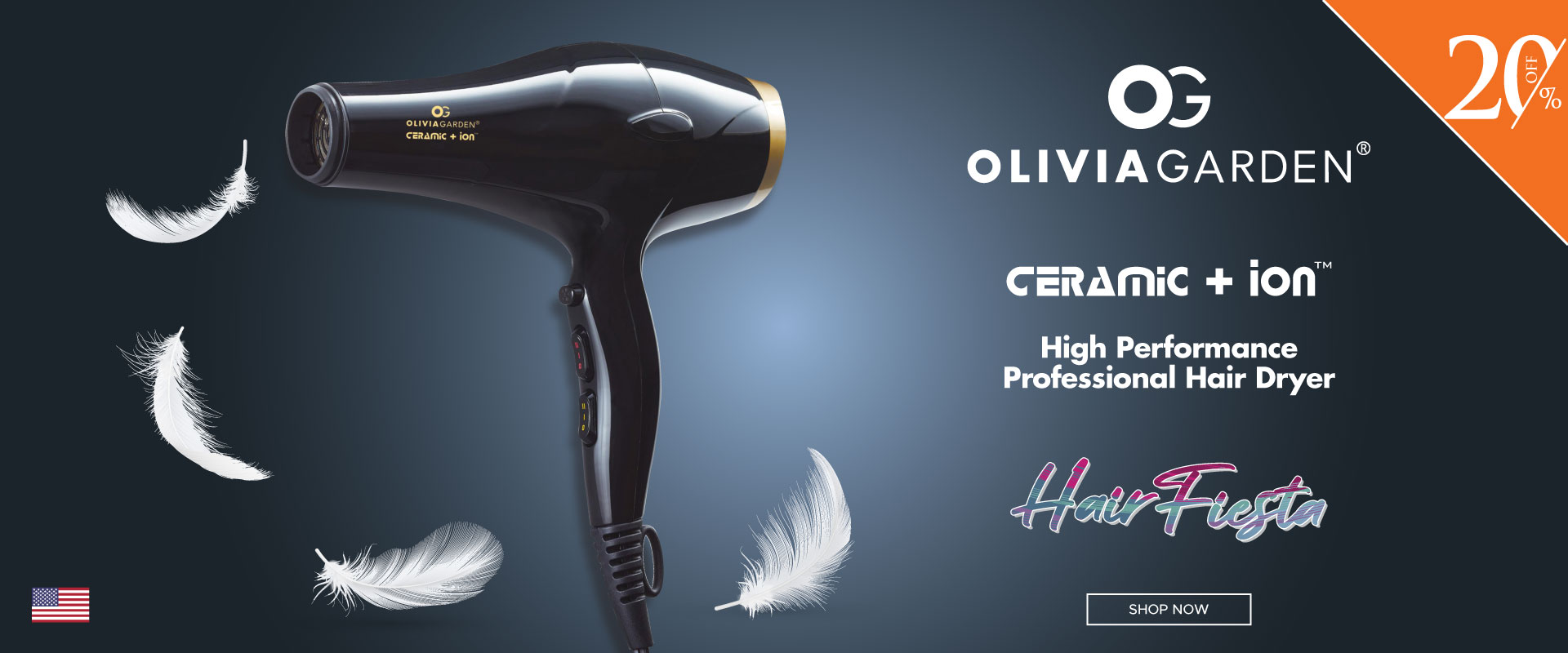[Hair Fiesta] Olivia Garden Hair Dryer
