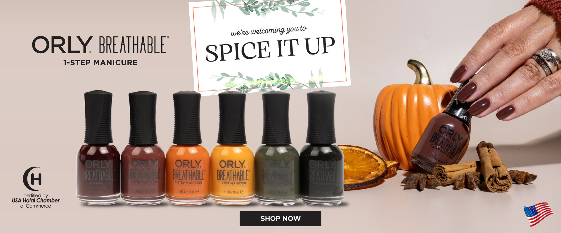 [Homepage] ORLY Spice It Up