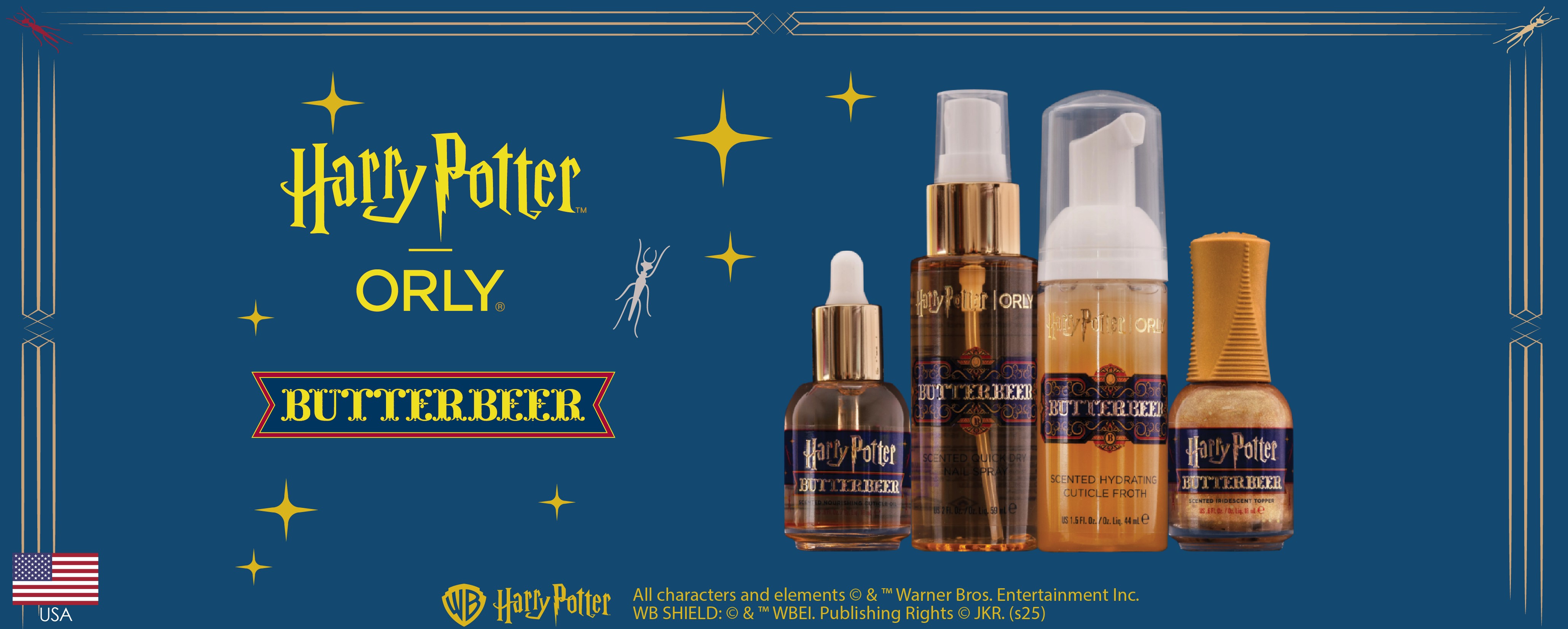 ORLY x HARRY POTTER™ BUTTERBEER™ ORLY x HARRY POTTER™ BUTTERBEER™