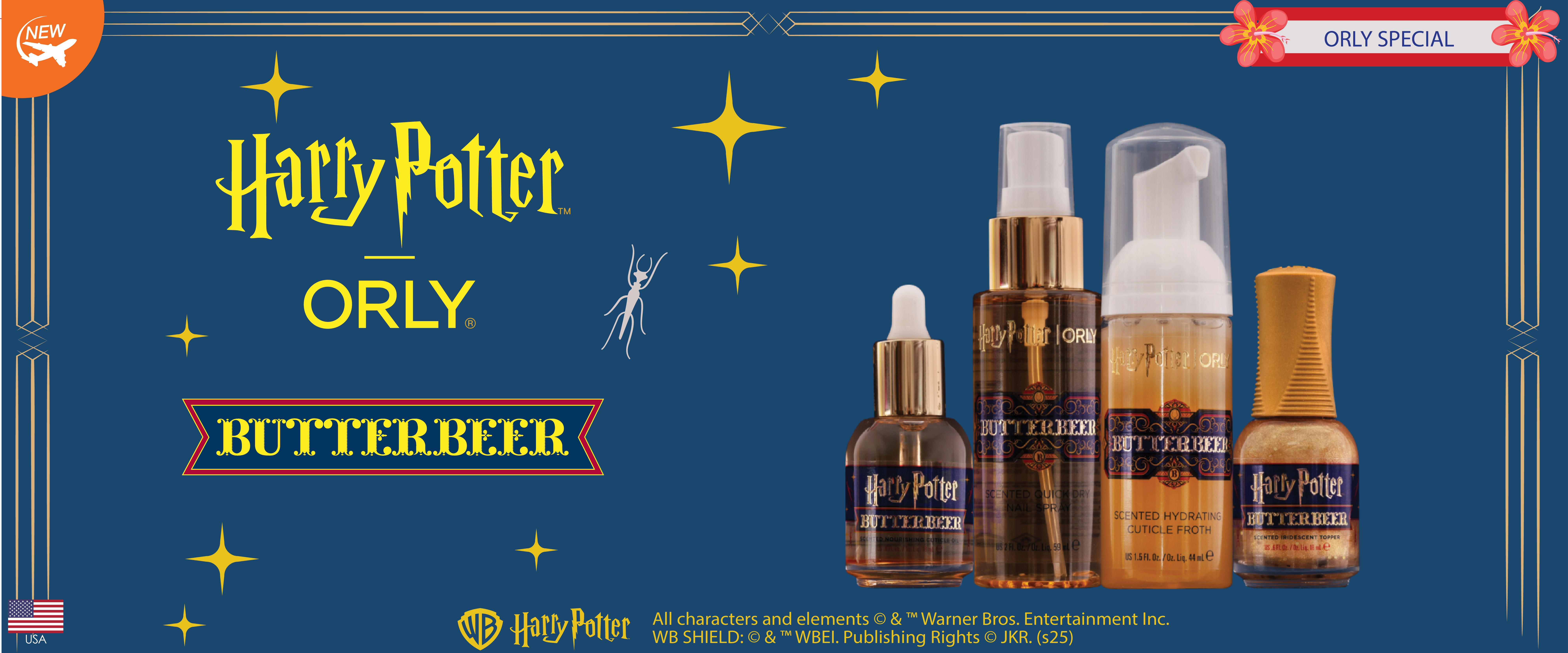 ORLY x HARRY POTTER™ BUTTERBEER™ ORLY x HARRY POTTER™ BUTTERBEER™