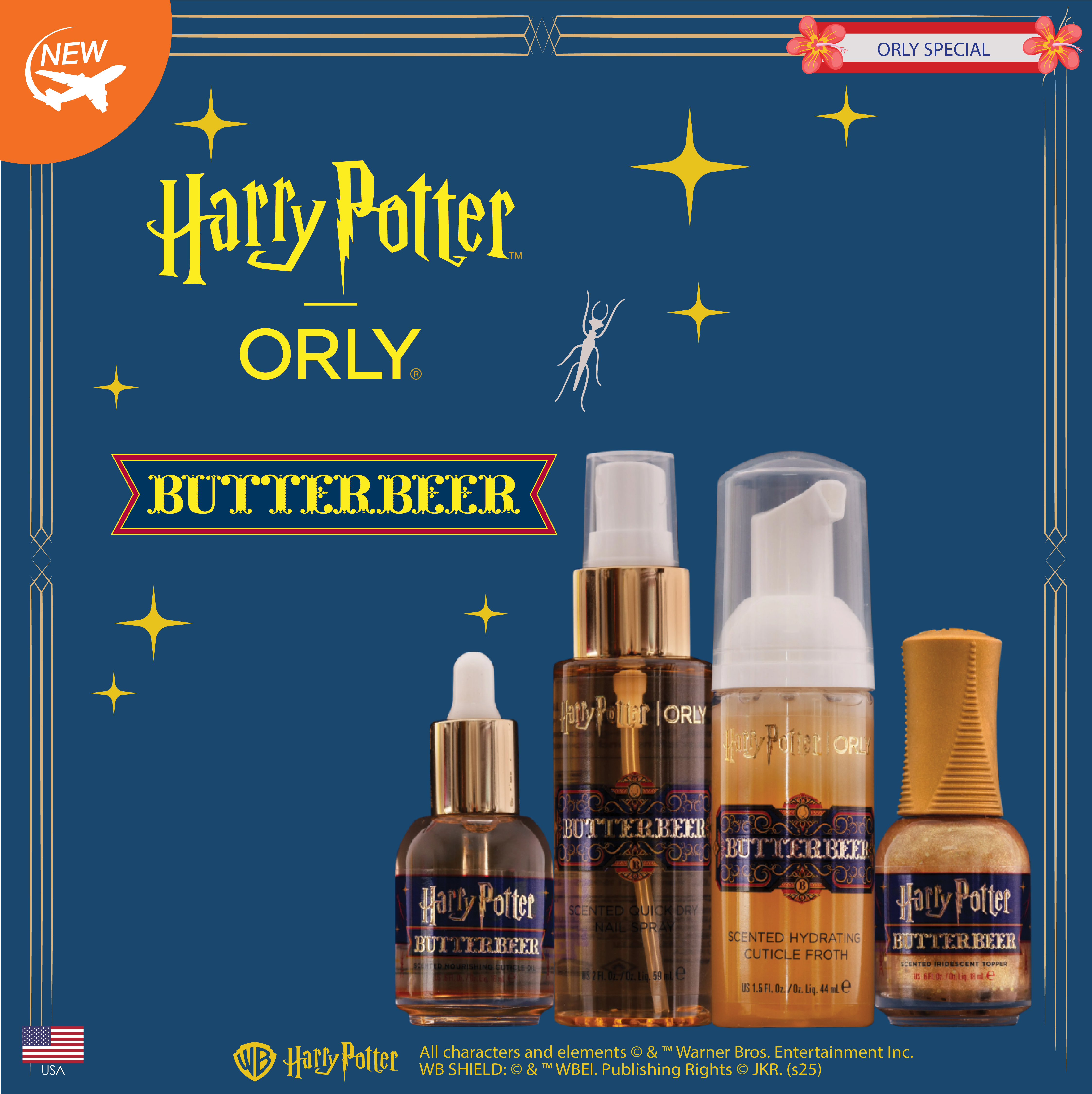 ORLY x HARRY POTTER™ BUTTERBEER™ ORLY x HARRY POTTER™ BUTTERBEER™