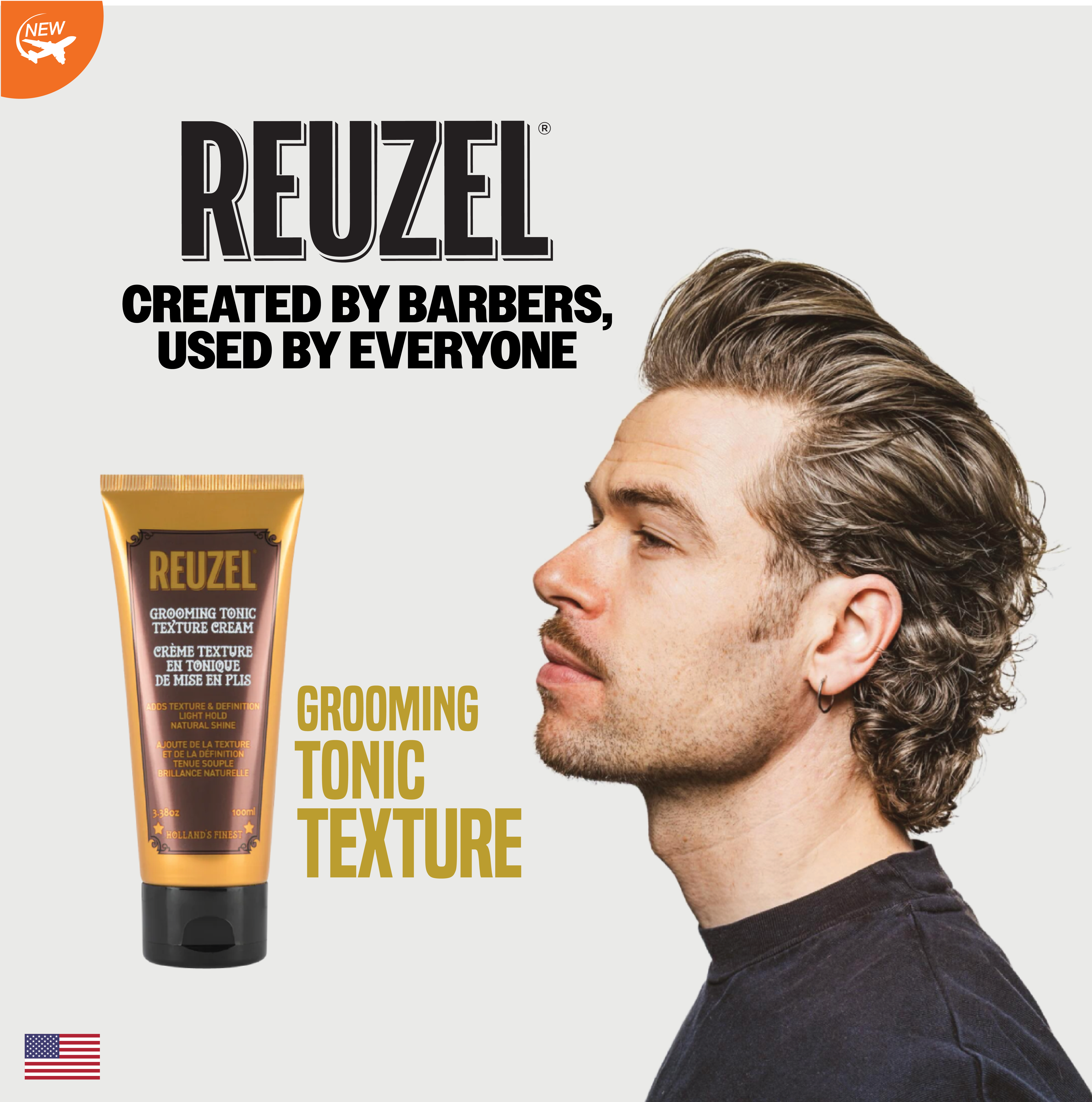 Reuzel Grooming Tonic Texture Cream