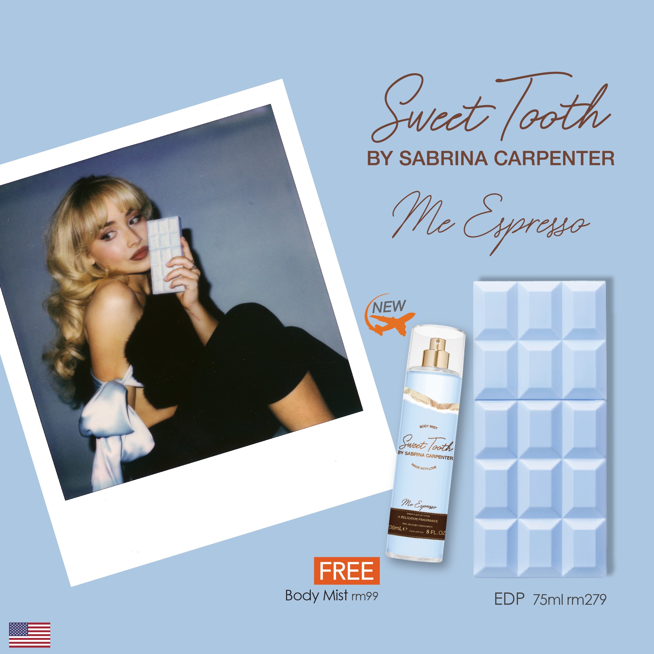 SABRINA CARPENTER BODY SPRAY 