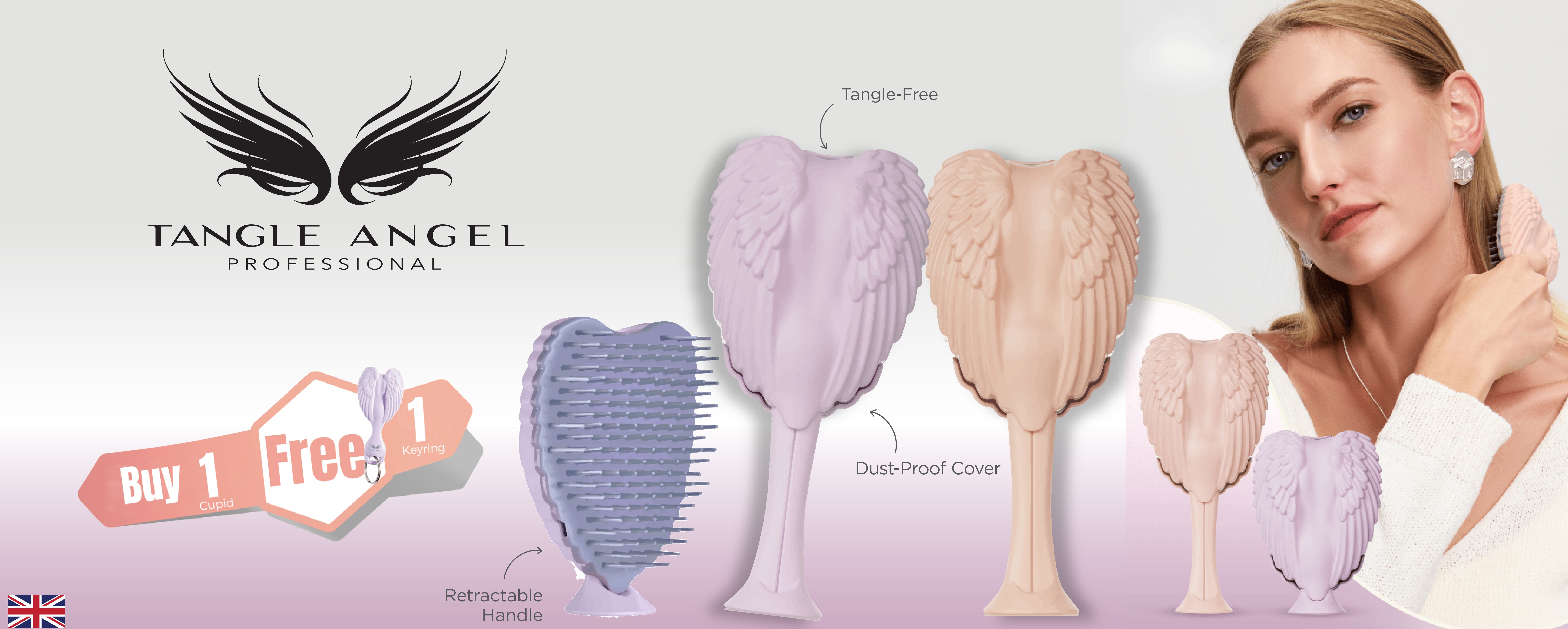 Tangle Angel Buy 1 Free Key Ring