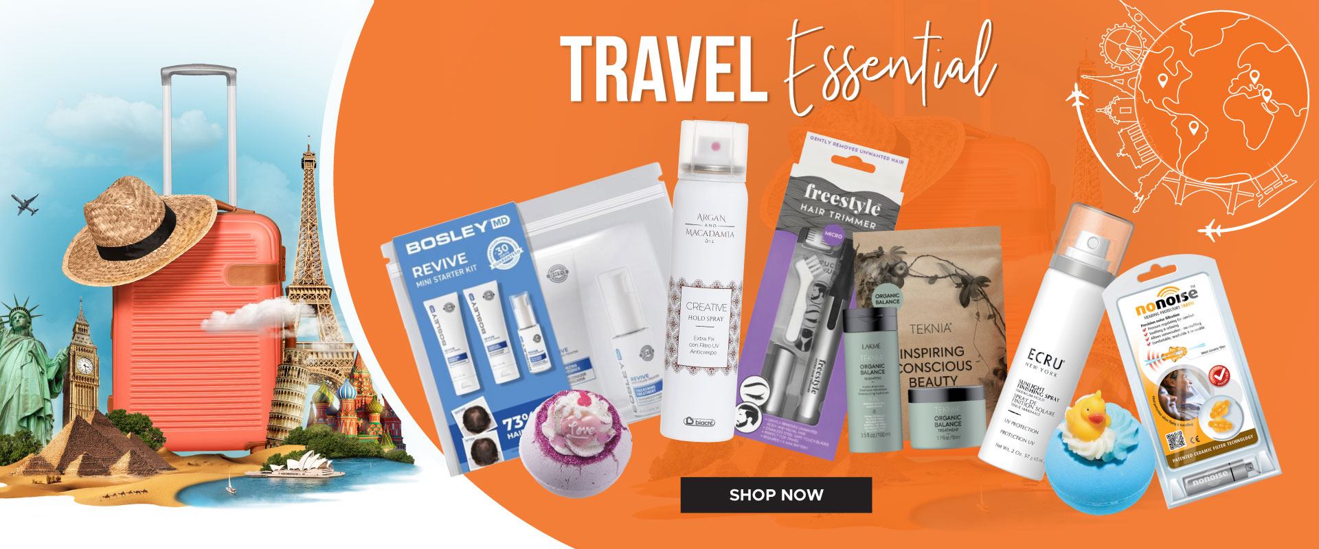[Homepage] Travel Essential