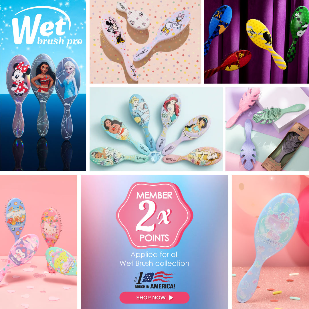 [World Class Beauty] Wet Brush 2x Points