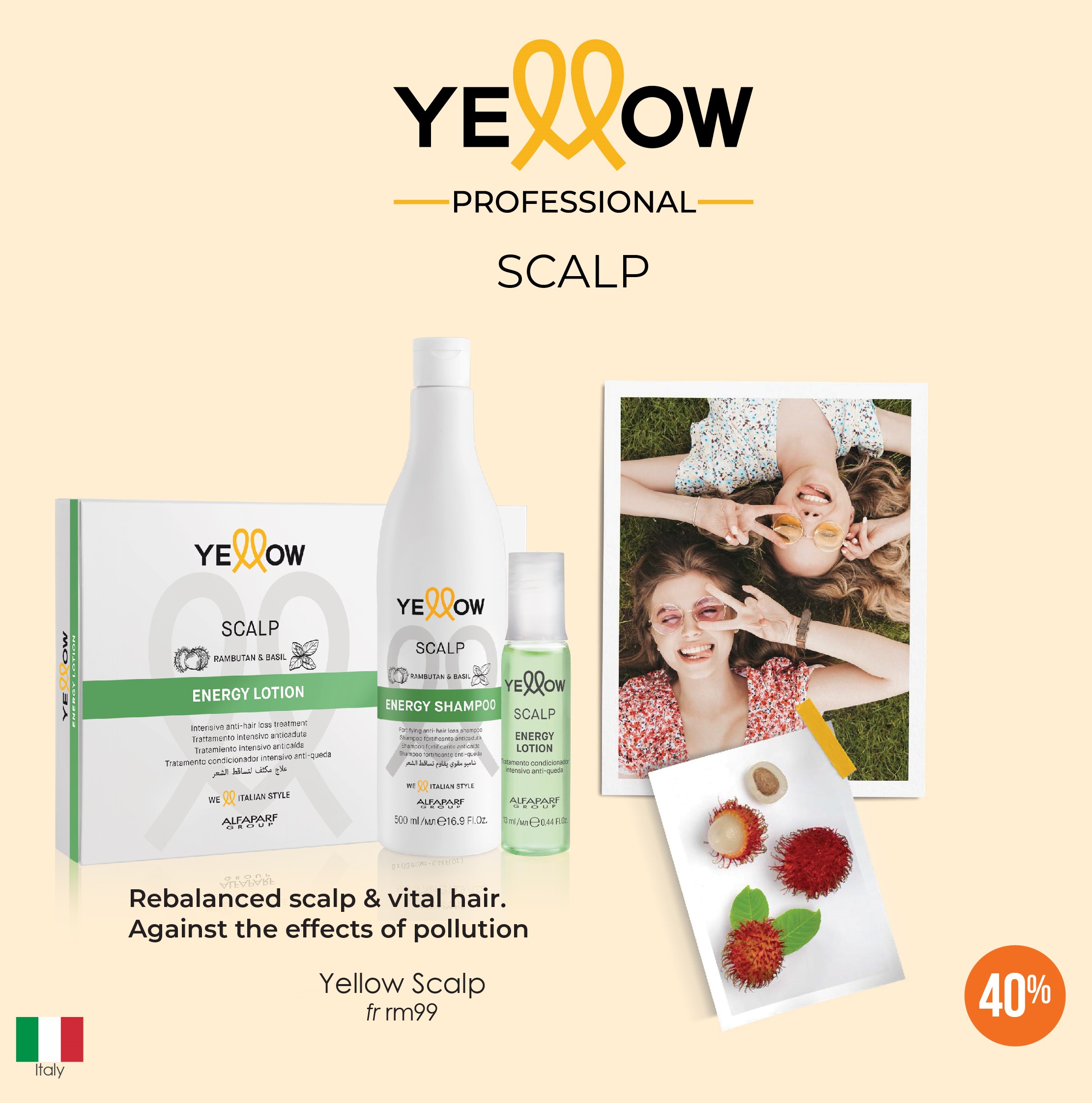 Yellow Scalp Care