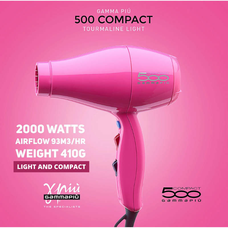 Máy sấy tóc cao cấp Davines Hair Dryer 500 Compact Gammapiu Tormalionic  2100W - Phụ kiện chăm sóc tóc | TheFaceHolic.com